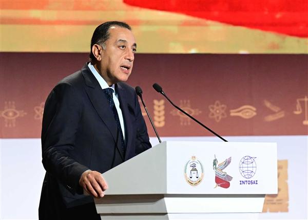 رئيس الوزراء خلال افتتاح مؤتمر الانتوساي: الرقابة ركيزة التنمية والشفافية